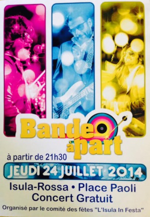 Concert de Bande à part à L'Île-Rousse Concert de Bande à part à L'Île-Rousse