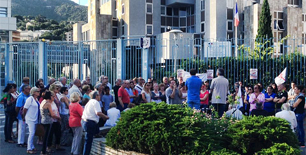 Bastia : Manifestation de soutien à la Palestine