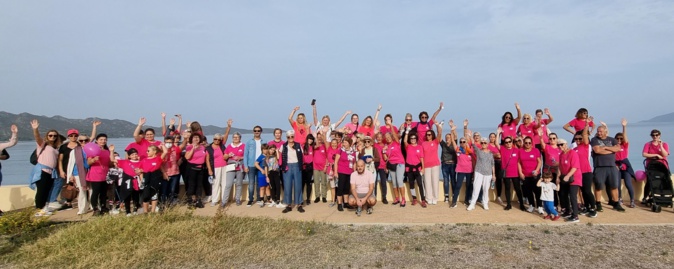 Saint-Florent une belle mobilisation et 2 206 € pour Octobre Rose Saint-Florent une belle mobilisation et 2 206 € pour Octobre Rose