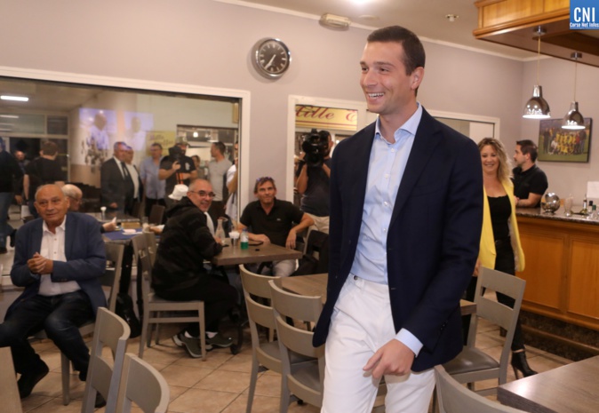 Candidat à la présidence de son parti, Jordan Bardella expose à Ajaccio les positions du RN sur la Corse Candidat à la présidence de son parti, Jordan Bardella expose à Ajaccio les positions du RN sur la Corse