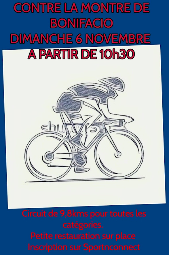 Cyclisme : Un contre-la-montre dimanche à Bonifacio