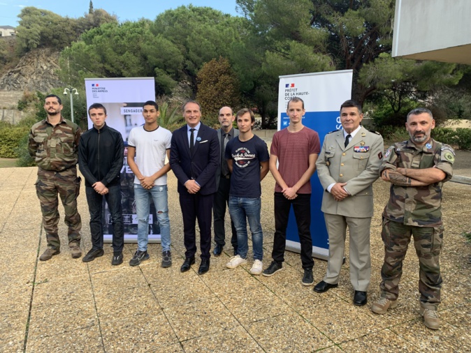 Bastia : 4 jeunes corses s’engagent dans l’armée