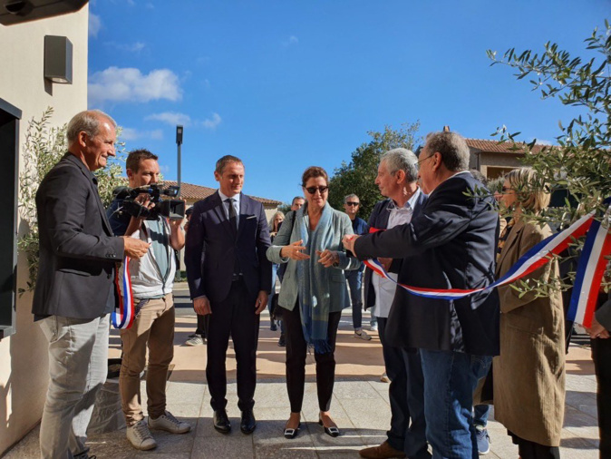 A l'heure de l'inauguration (Photo Twitter Marie-Antoinette Maupertuis) A l'heure de l'inauguration (Photo Twitter Marie-Antoinette Maupertuis)