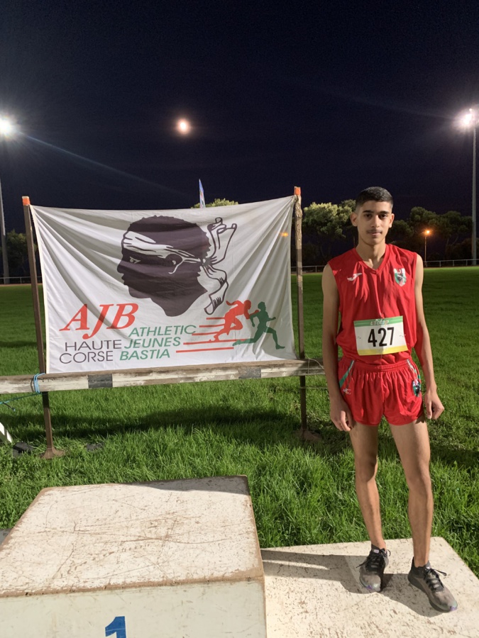 Kamel El Azouzi, AJB, étoile montante de l'athlètisme insulaire. Kamel El Azouzi, AJB, étoile montante de l'athlètisme insulaire.