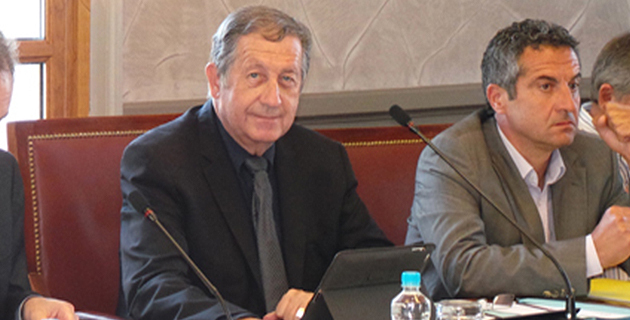 Paul Trojani (à gauche) avec Philippe Albertini, directeur de la CCIT2B : Des mesures pour atténuer les effets du conflit SNCM