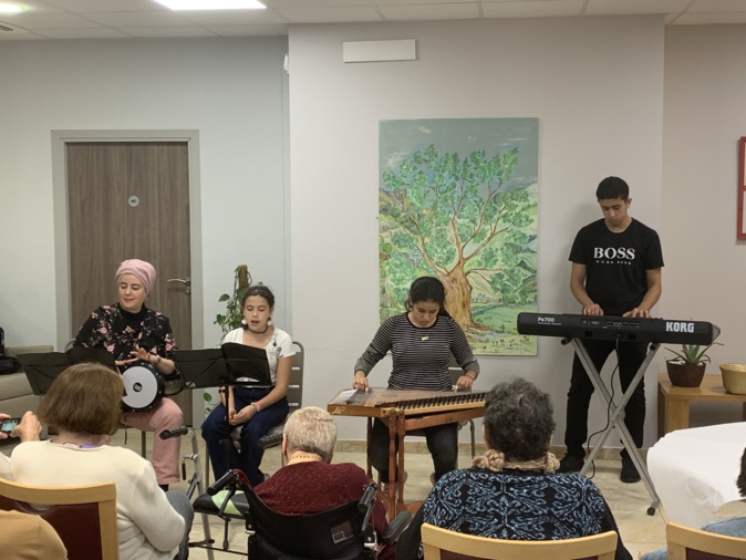 Musique arabo-andalouse à l'Ehpad Musique arabo-andalouse à l'Ehpad