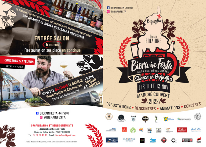 Après Ghisoni et Bastia, "Biera in Festa sbarca in Biguglia" Après Ghisoni et Bastia, "Biera in Festa sbarca in Biguglia"
