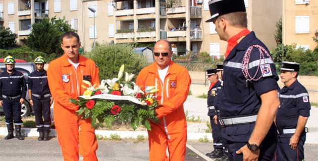 Pompiers de Balagne : Hommage à l'équipage du "Pélican 36" mort en 2005 mort sur les hauteurs de Calvi