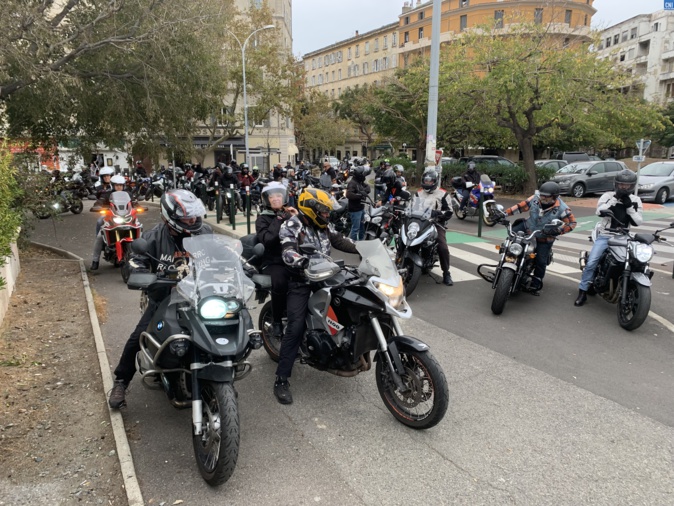 Plusieurs centaines de motards ont manifesté leur colère samedi à Bastia Plusieurs centaines de motards ont manifesté leur colère samedi à Bastia