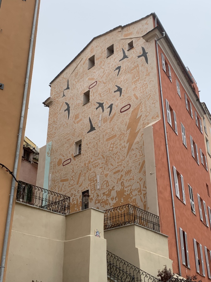 Art Urbain à Bastia : une fresque inaugurée rue chanoine Letteron Art Urbain à Bastia : une fresque inaugurée rue chanoine Letteron