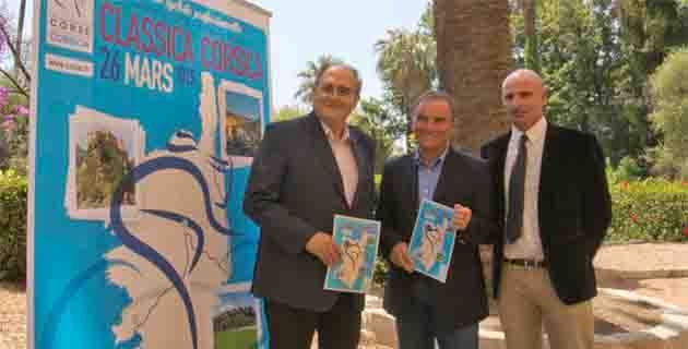 Paul Giacobbi, Bernard Hinault et Dumè Bozzi ont présenté la Classica Corsica