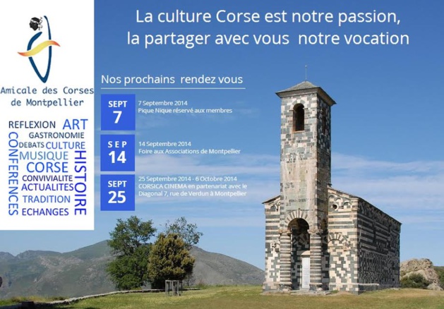 L'amicale des Corses de Montpellier a son site internet L'amicale des Corses de Montpellier a son site internet