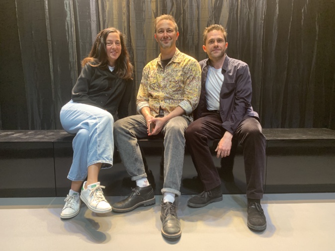 Marie-Pierre Nouveau, Alexandre Oppecini et Benjamin Wangermée. Marie-Pierre Nouveau, Alexandre Oppecini et Benjamin Wangermée.