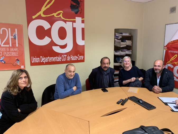 Le secrétaire général de la CGT Philippe Martinez en visite sur l’île Le secrétaire général de la CGT Philippe Martinez en visite sur l’île