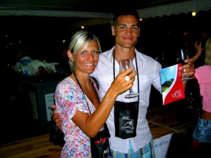 Charlène Philippe et Romain Bouquet, vacanciers. (Photo : Yannis-Christophe Garcia)