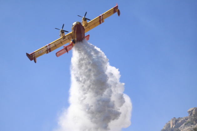 L'incendie d'Occiglioni fixé. Bilan provisoire : 14 hectares L'incendie d'Occiglioni fixé. Bilan provisoire : 14 hectares