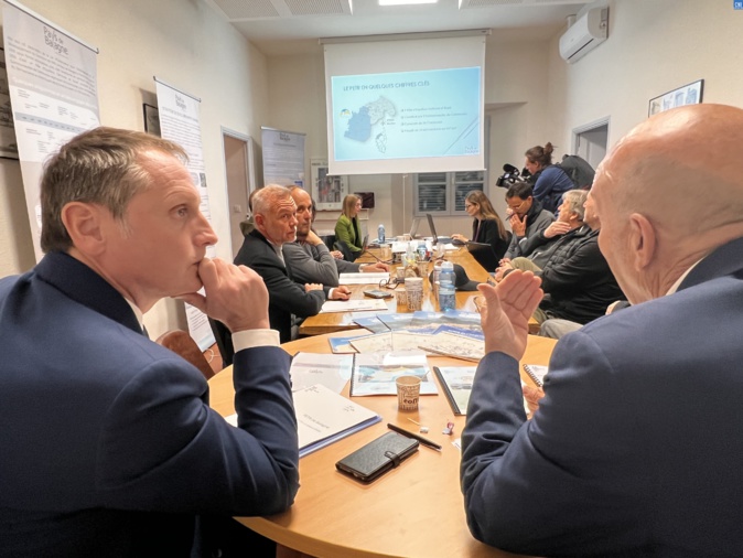 Le préfet de Haute-Corse, Michel Prosic, en visite au PETR du Pays de Balagne Le préfet de Haute-Corse, Michel Prosic, en visite au PETR du Pays de Balagne