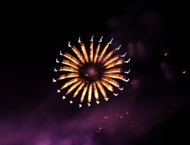 Magie de la pyrotechnie à Calvi Magie de la pyrotechnie à Calvi