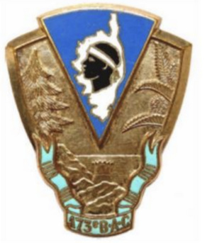 Insigne du 173e Bataillon autonome de la Corse (BAS) Insigne du 173e Bataillon autonome de la Corse (BAS)