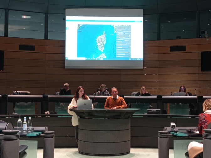 La présentation du site internet ce lundi à Bastia La présentation du site internet ce lundi à Bastia