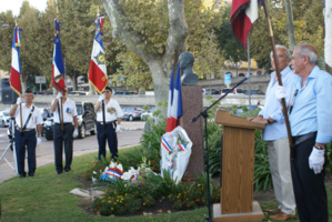 Ajaccio : Cérémonie en hommage à Pierre Griffi Ajaccio : Cérémonie en hommage à Pierre Griffi
