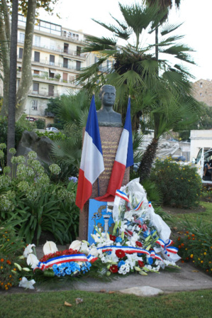 Ajaccio : Cérémonie en hommage à Pierre Griffi Ajaccio : Cérémonie en hommage à Pierre Griffi
