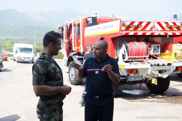 Campagne « Héphaïstos 2014 » : La BA 126 de Ventiseri-Solenzara aussi Campagne « Héphaïstos 2014 » : La BA 126 de Ventiseri-Solenzara aussi