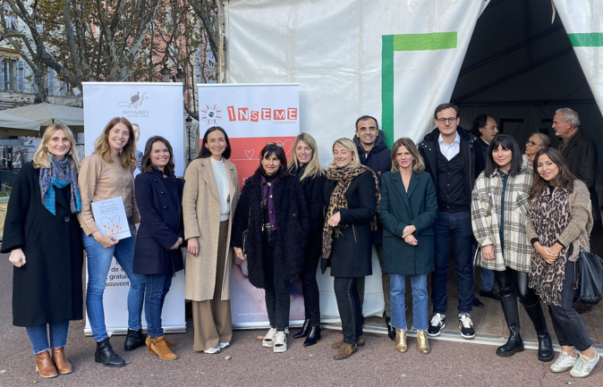 Les notaires de Haute-Corse solidaires de l'association Inseme Les notaires de Haute-Corse solidaires de l'association Inseme