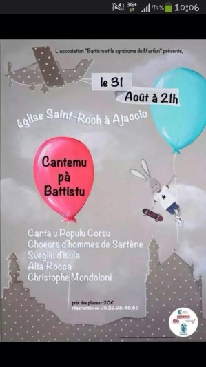 Ajaccio : Cantemu pà Battistu Ajaccio : Cantemu pà Battistu