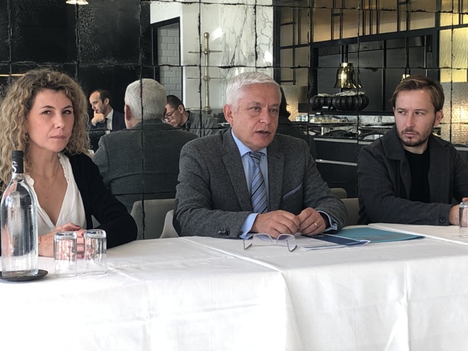 Maryline Antonetti, Alex Vinciguerra et Jean-Michel Miniconi