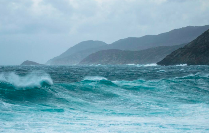 Marine de Scalo a Pino en pleine tempête. Photo Gabriel Sambroni Marine de Scalo a Pino en pleine tempête. Photo Gabriel Sambroni