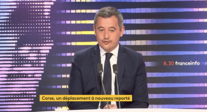 Gérald Darmanin : "Le dialogue n'a jamais été rompu ni avec Simeoni, ni avec les maires de l'ile" Gérald Darmanin : "Le dialogue n'a jamais été rompu ni avec Simeoni, ni avec les maires de l'ile"