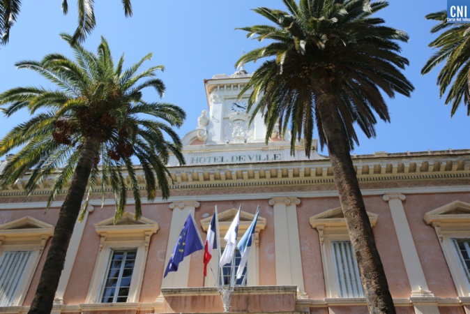 La mairie d'Ajaccio. Photo Michel Luccioni