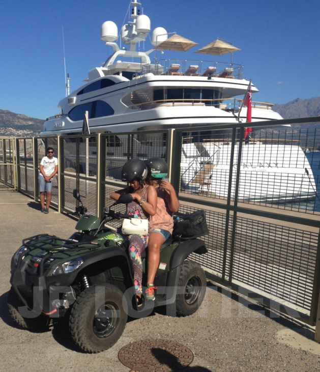 Rihanna fait sensation à Calvi Rihanna fait sensation à Calvi