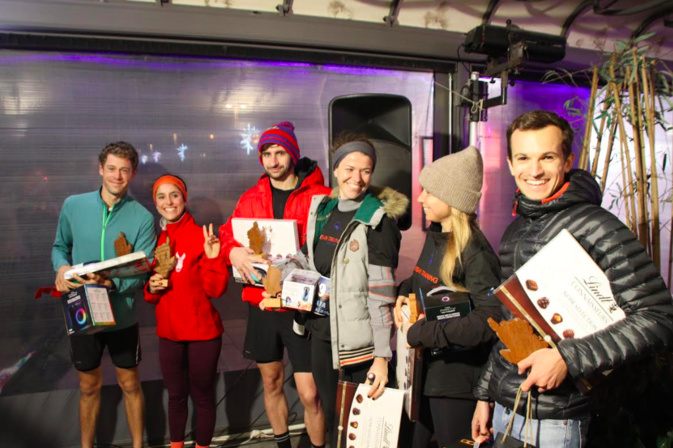 Les podiums féminin et masculin Les podiums féminin et masculin