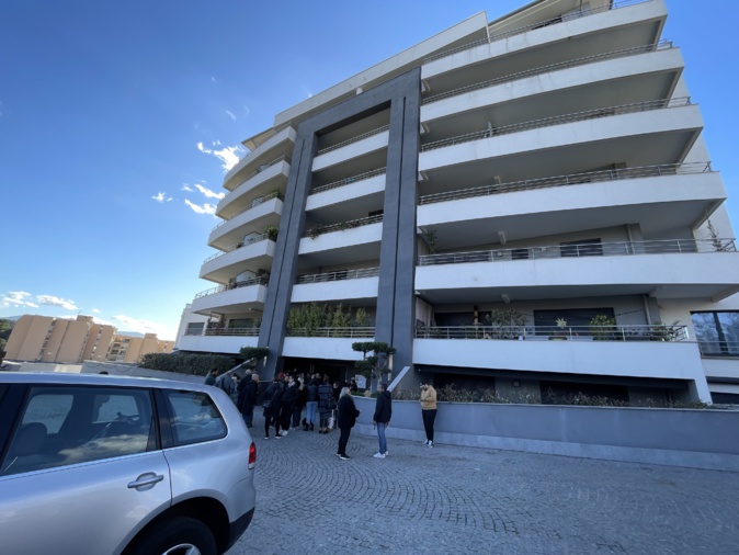 L'évacuation en cours L'évacuation en cours