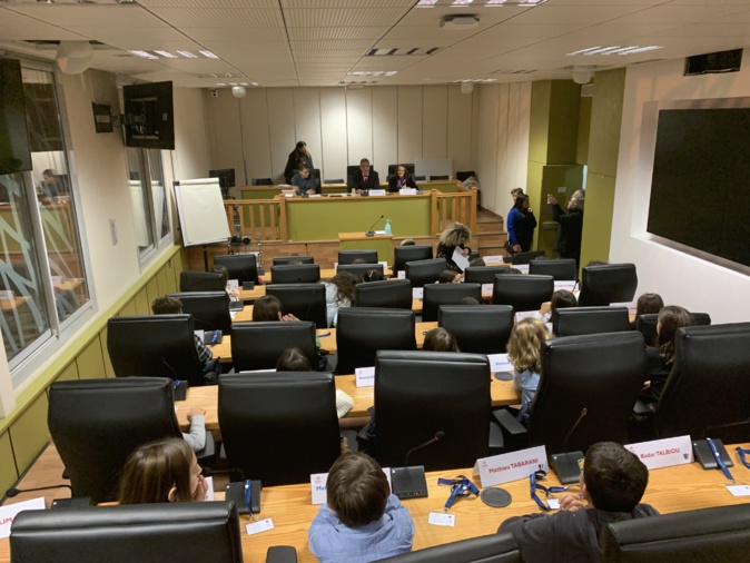 Bastia a installé son conseil municipal des enfants Bastia a installé son conseil municipal des enfants