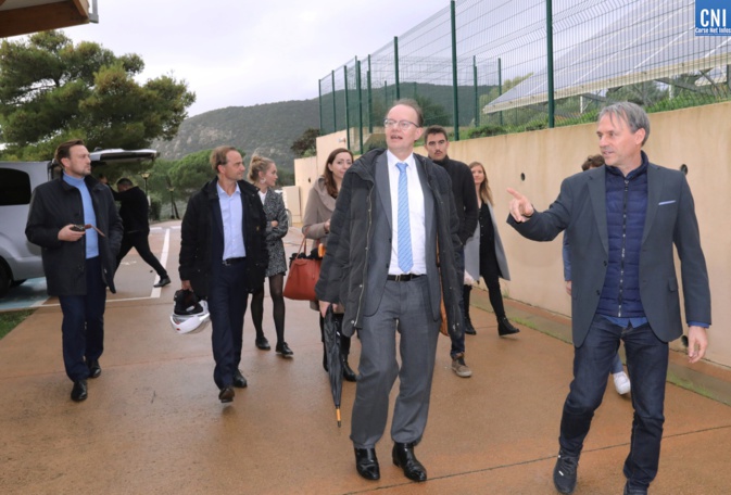 Une visite organisée par l'Agence de Développement Economique de la Corse (ADEC), via son service international. Photo Michel Luccioni