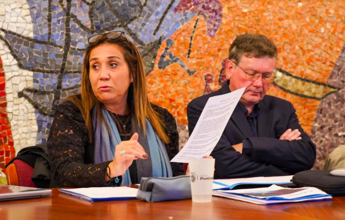 Marylin Taddei la présidente de l'association Marylin Taddei la présidente de l'association