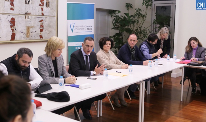 La réunion de ce vendredi. Photo Michel Luccioni La réunion de ce vendredi. Photo Michel Luccioni