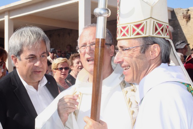 Mgr Olivier de Germay a présidé à Calvi les cérémonies di a Madonna di a Sarra
