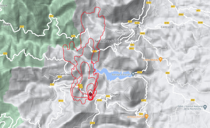 Corse : l'intelligence artificielle pour combattre les feux de forêt Corse : l'intelligence artificielle pour combattre les feux de forêt