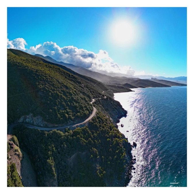 La photo du jour : le Cap Corse vu d'en haut…