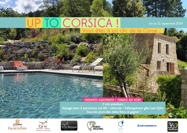 Promouvoir la destination corse à travers l'opération "Up to Corsica" Promouvoir la destination corse à travers l'opération "Up to Corsica"