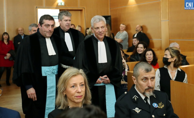 La traditionnelle audience solennelle de rentrée du tribunal de commerce. Photo Michel Luccioni