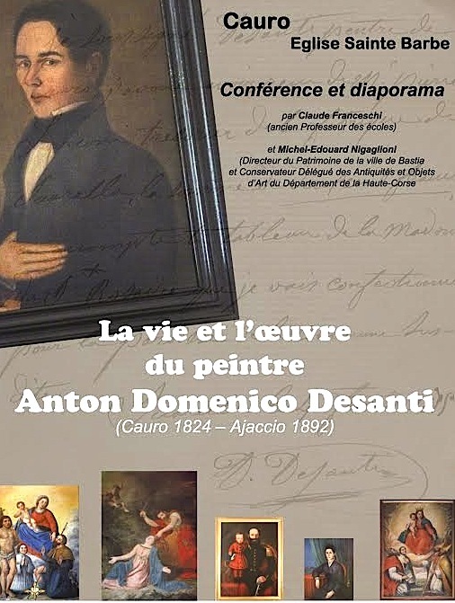 Cauro : Conférence et diaporama sur la vie et l'œuvre de Anton Domenico Desanti