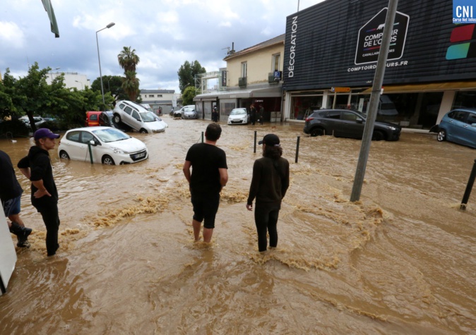 Ajaccio ne veut plus connaître d'inondations pareilles (Photo Michel Luccioni)