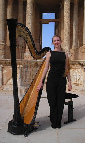 Ajaccio : Concert à Saint-Roch de Claire Galo-Place, harpiste concertiste
