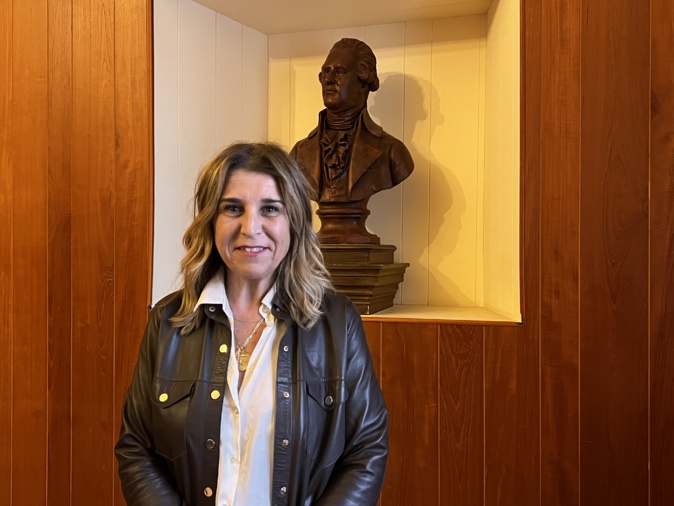 Angéle Bastiani, maire de Lisula Angéle Bastiani, maire de Lisula