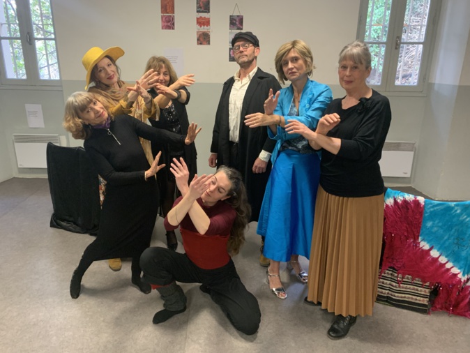 Hélène, ses filles et ses garçons ... le 21 janvier à Sant'Angelo. Hélène, ses filles et ses garçons ... le 21 janvier à Sant'Angelo.